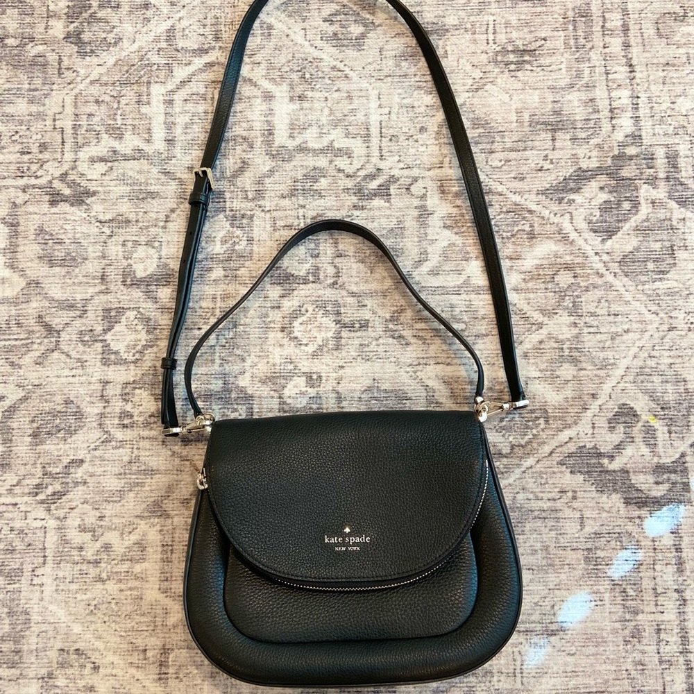 Kate Spade Elegant Black Crossbody Bag
